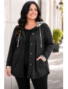 Chaqueta de Punto Nube Cálida Negro Velika
