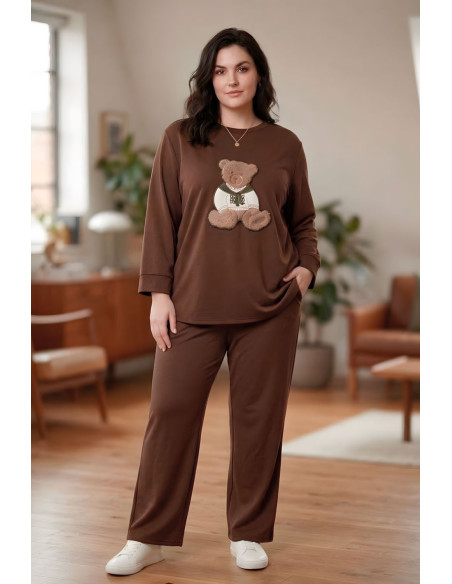Chandal Oso Marrón Valeria Milano - Imagen 1
