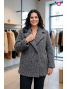Chaquetón Kiri Negro Tallas Grandes | Edén Moda