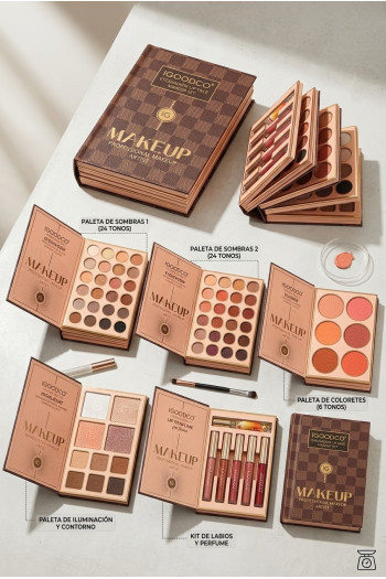 Estuche de Maquillaje Libro IGoodco - Imagen 1