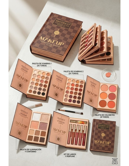 Estuche de Maquillaje Libro IGoodco - Imagen 1