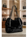 Bolso de Pelo Zibell Negro | Accesorios Edén Moda