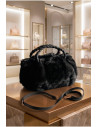 Bolso Pelo Mink Black | Accesorios Edén Moda