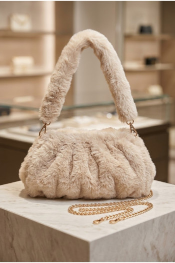 Bolso Pelo Nude Soft | Accesorios Edén Moda - Imagen 1