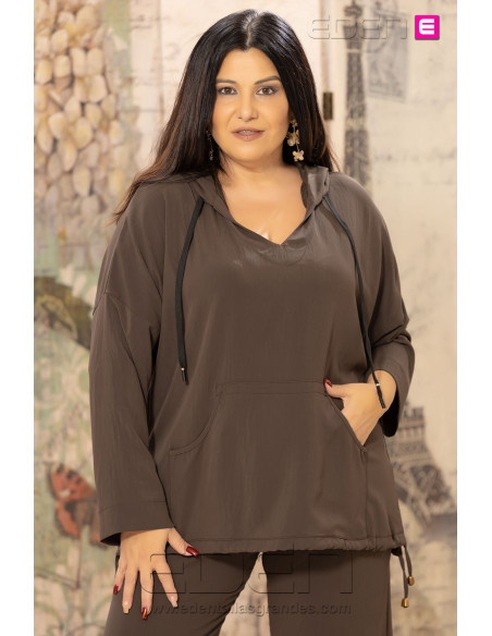 Camisola Urban Flow Brownie Indra | Edén Moda - Imagen 1