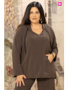 Camisola Urban Flow Brownie Indra | Edén Moda