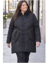 Chaquetón Manhattan Negro Velika | Edén Tallas Grandes