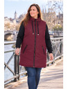 Chaleco Brooklyn Merlot Velika | Edén Tallas Grandes