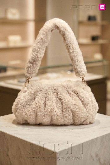 Bolso Pelo Nude Soft | Accesorios Edén Moda - Imagen 1