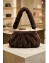 Bolso Pelo Coffe Soft | Accesorios Edén Moda