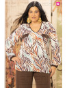 Camiseta New Casual Indra | Edén Tallas Grandes