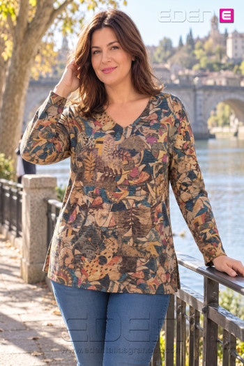 Jersey Vibrato Velika | Edén Tallas Grandes - Imagen 1