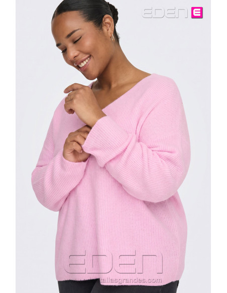 Jersey Carcamilla Pink Lady Only | Edén Tallas Grandes - Imagen 1