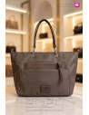 Bolso Nylon Euforia Coffee | Edén Moda Tallas Grandes