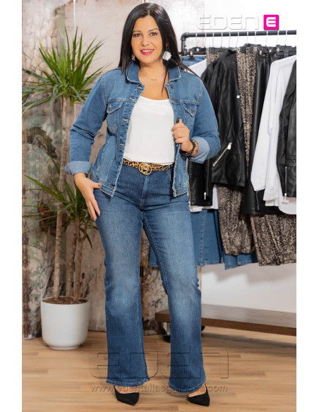 Tejano campana carwilly dark blue only - Imagen 1