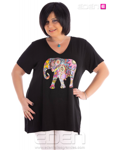 camiseta-eden-elefante-black