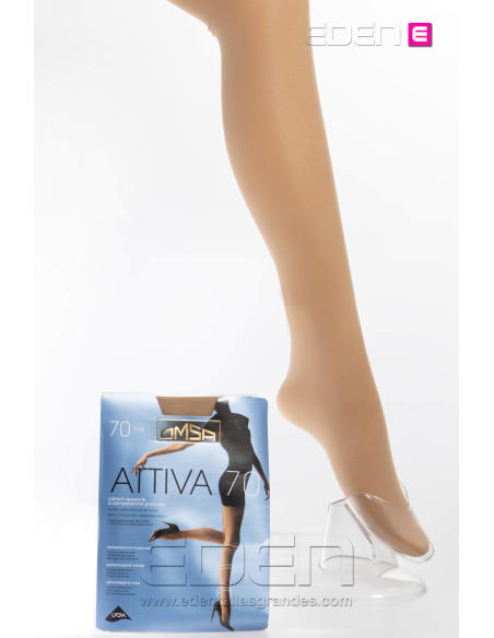 Panty activa 70den omsa caramelo - Imagen 1