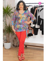 Preventa pantalon sol rojo con alma