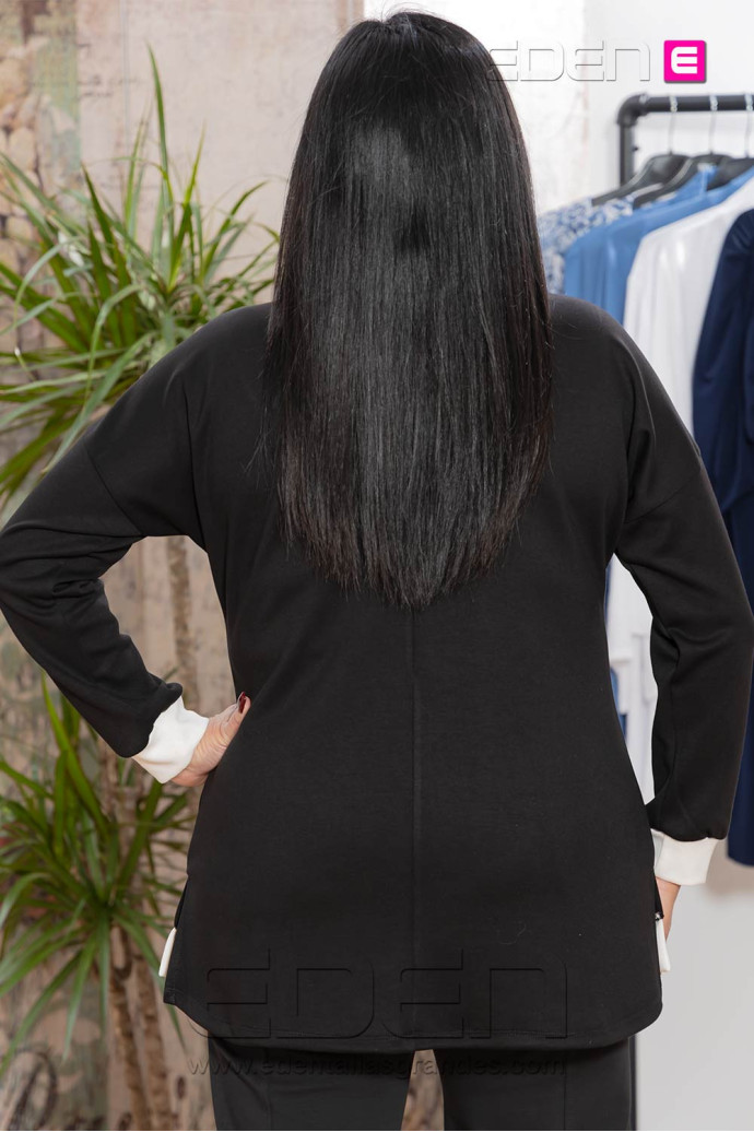 Imagen 3 - Sudadera cerezo negro con alma Sudadera cerezo negro con alma - Imagen 3