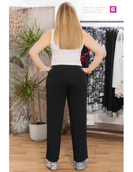 Pantalon palazzo corazon dorado victoria 56 - Imagen 3
