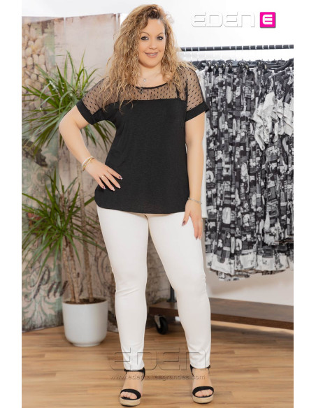 Preventa pantalon sol blanco con alma - Imagen 1