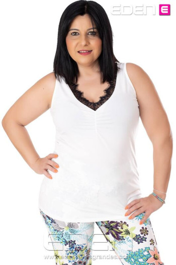 TOP LENCERO BLANCO SPG - Imagen 1