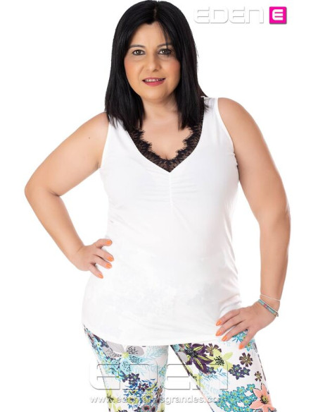 TOP LENCERO BLANCO SPG - Imagen 1