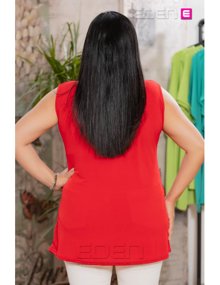 Camiseta Venecia Rojo Victoria 56 - Imagen 3