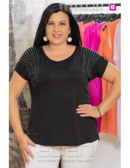 Camiseta Cala Negro mcorta - Imagen 1
