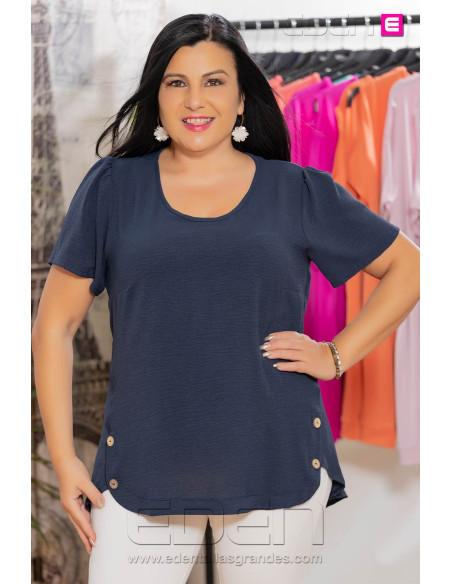 Blusa Cler Marino Con Alma - Imagen 1