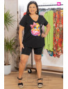 Shorts Algodón negro Only