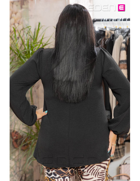 Imagen 2 - Blusa Liam Negro Con Alma Blusa Liam Negro Con Alma - Imagen 2