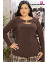 Camiseta Nico Marrón Con Alma