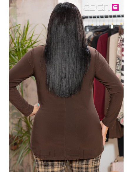 Camiseta Nico Marrón Con Alma - Imagen 2
