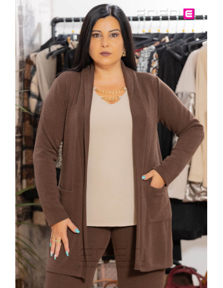 Chaqueta Otto Marrón Con Alma - Imagen 1