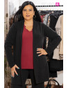 Chaqueta Otto Negro Con Alma