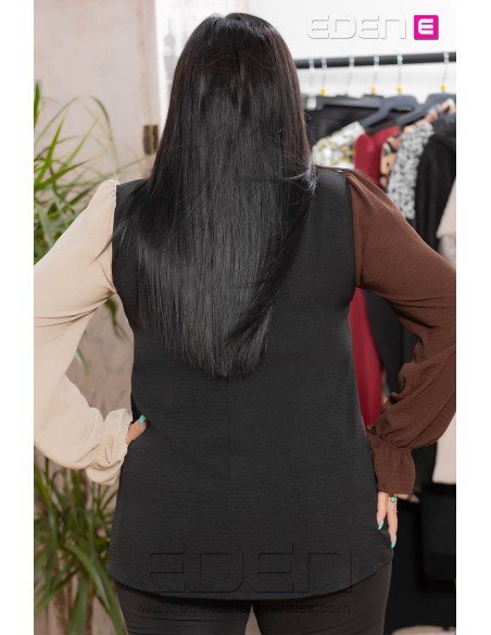 Blusa Dylan Marrón Con Alma - Imagen 2