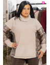 Poncho Chaqueta Gael Beige Con Alma