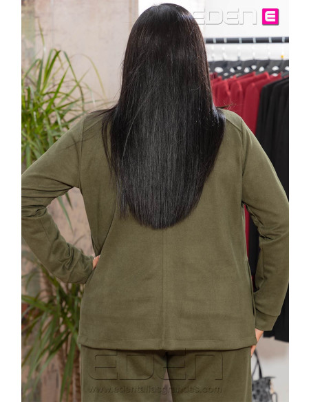 Chaqueta Iván Verde Con Alma - Imagen 3