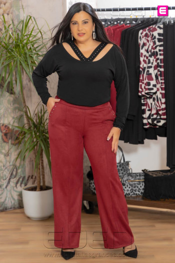 Pantalón Axel Granate Con Alma - Imagen 2