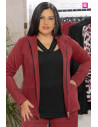 Chaqueta Iván Granate Con Alma