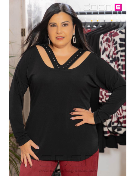 Camiseta Enzo Negro con Alma - Imagen 1