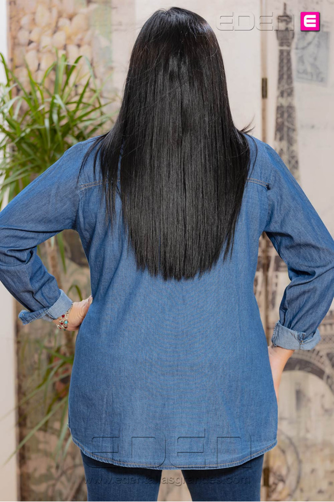 Imagen 2 - Camisa Tejana Flores Velika Camisa Tejana Flores Velika - Imagen 2