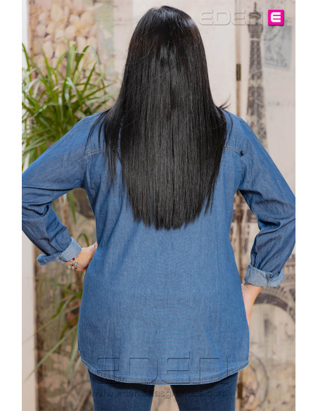 Imagen 2 - Camisa Tejana Flores Velika Camisa Tejana Flores Velika - Imagen 2