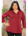 Camiseta Cordón Granate Victoria 56