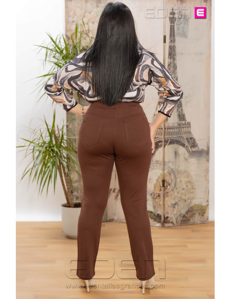 Pantalon Moldeador Marrón - Imagen 3