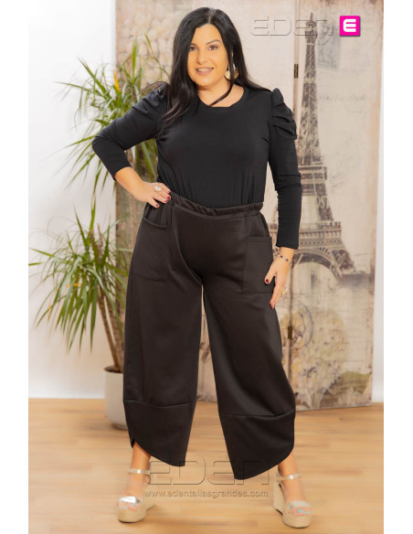 Pantalón Desigual Negro Valeria M - Imagen 2