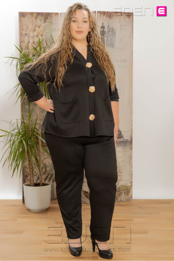 Imagen 1 - Conjunto Donna Negro Valeria Milano Conjunto Donna Negro Valeria Milano - Imagen 1