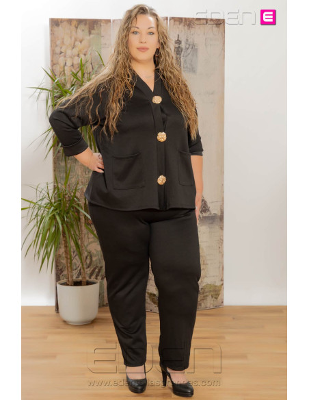 Imagen 1 - Conjunto Donna Negro Valeria Milano Conjunto Donna Negro Valeria Milano - Imagen 1