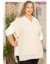 Conjunto Blusa Y Chaleco Trenza Perla Valeria Milano